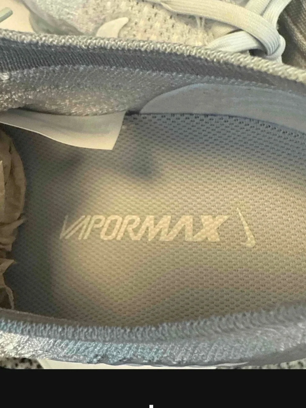 Nike Air VaporMax Flyknit Pure Platinum White Grey
